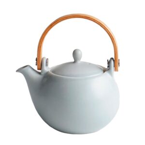 Miyama: Craftsman-made tea pot Gray