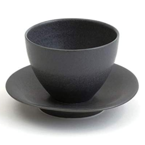 Miyama: Craftsman-made tea cups Black