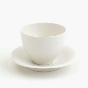 Miyama: Craftsman-made tea cup White