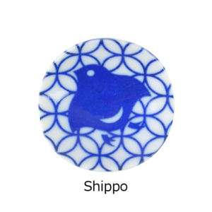 Mino ware: Shippo Chopsticks rest