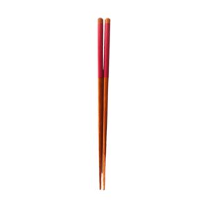 Soot bamboo chopsticks: Red 23cm