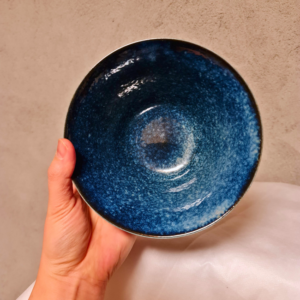 Mino ware Tall bowl: Ocean