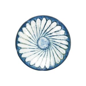 Mino ware Plate 16.5cm: Kohiki Flower