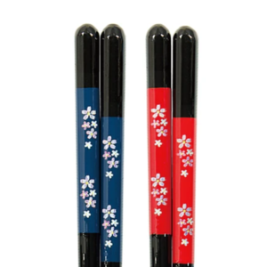 Wakasa lacquered chopsticks: Nishiki Sakura Blue