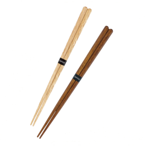 Wakasa lacquered chopsticks: Natural wood Dark