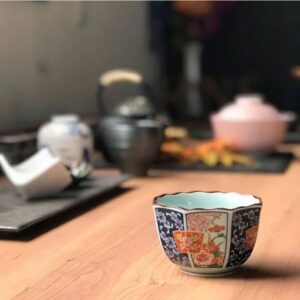 Arita ware: Hanaogi Kotsuke cup