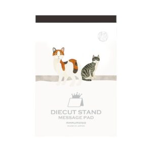 Standing message pad: Cats