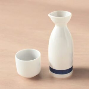 Set: Sake tokkuri(180ml) and 1 Sake cup