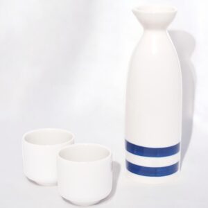 Set: Sake tokkuri(255ml) and 2 Sake cups