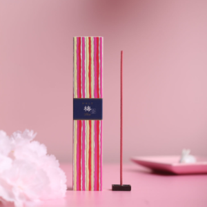 Japanese incense with a stand: Ume Japanese plum