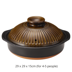 PRE ORDER: Kikuame Donabe pot 29cm