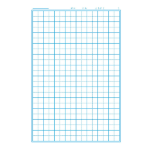 Notebook for Japanese learning: 18mm square (12 masu)