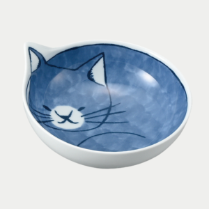 Hasami ware: Cat bowl Tetsu 14cm