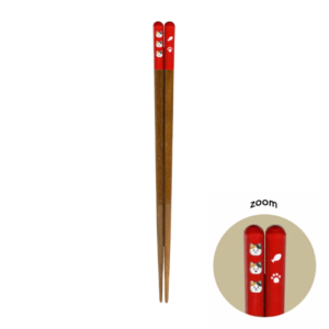 Mike Neko chopsticks: Red 21cm