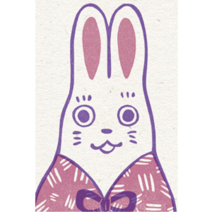 Happy rabbit: Card