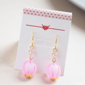 Sukkertøy-inspirert/Candy motif earrings: Rosa/Pink