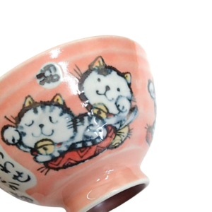 Rice bowl: Maneki neko