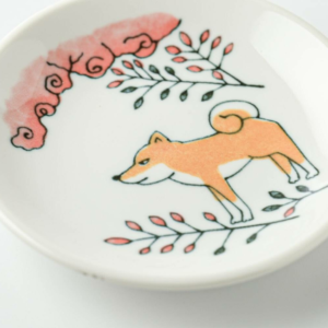 Liten tallerken/fat: Hagi-Shiba