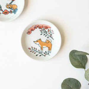 Liten tallerken/fat: Hagi-Shiba