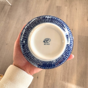 Mino ware Domburi 13cm: Shima