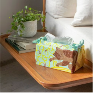 Handmade Furoshiki cloth: Katakata Neko