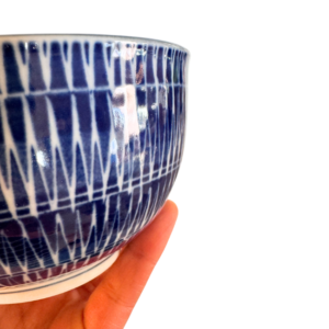 Mino ware Domburi 13cm: Shima