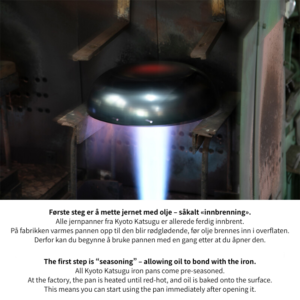 Kyoto Katsugu: Iron Frying Pan – 28 cm