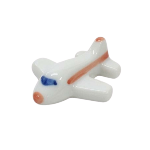 Rød fly spisepinneholder / Red Airplane Chopstick Rest