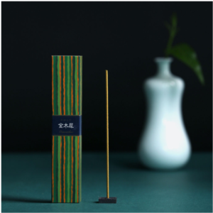 Kinmokusei-røkelse med holder / Kinmokusei Incense with Holder