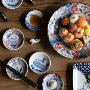 Liten tallerken/fat: Edo Hanaryu Doragon